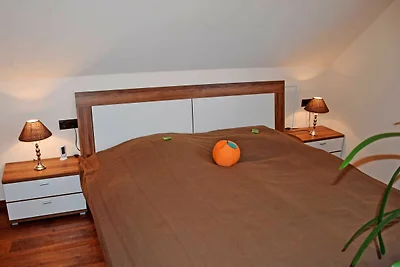Ferienhaus Regenbogen mit Kamin und Terrasse