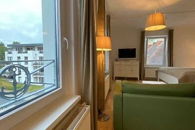 Leescher Bach mit seitlichen Ostseeblick