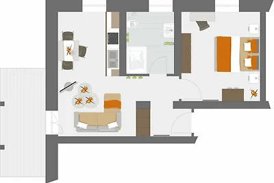 Appartamento Vacanza con famiglia Edertal