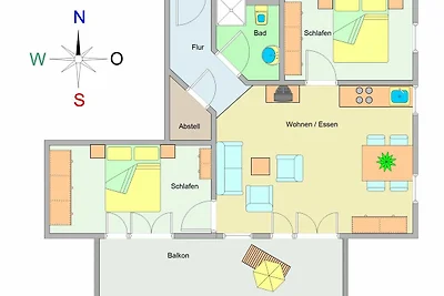 Vakantieappartement Gezinsvakantie Kühlungsborn