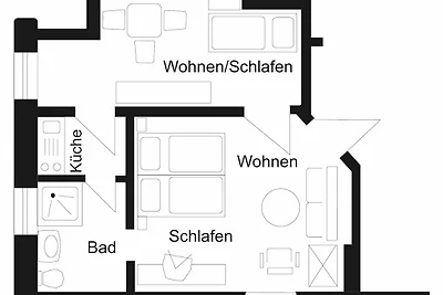 Vakantieappartement Gezinsvakantie Bansin