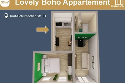 Vakantieappartement Gezinsvakantie Mittelweser