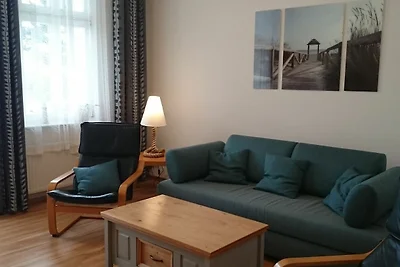 Maisonettenwohnung mit Sauna 200 m zum Meer