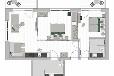 Appartement deluxe