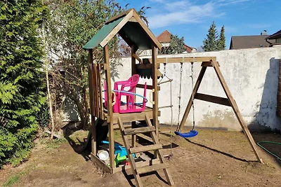 Ferienwohnung im Erdgeschoss mit Garten für 2...