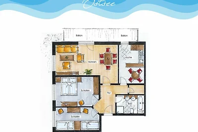 Vakantieappartement Gezinsvakantie Sassnitz