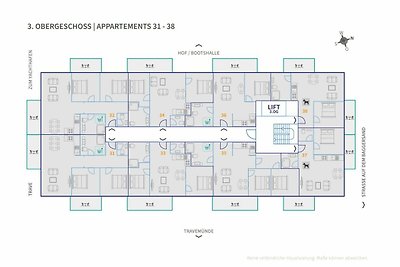 Exklusive Wohng, 1 Schlafzimmer, Hundefreundl...