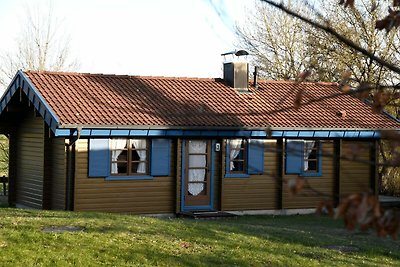 LTD-03 Holzblockhaus mit SW-Terrasse für 4 P.