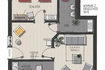 Holiday flat family holiday Hamburg-Wandsbek