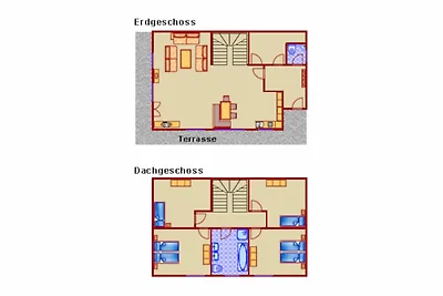 Ferienhaus in Holzbauweise mit überdachter Te...