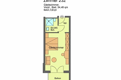 Juniorsuite 2. Etage Nr. 232