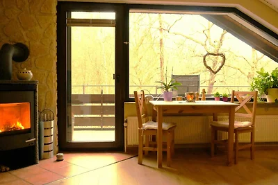 4 Personen Ferienwohnung im Wald mit Kamin