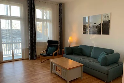 Maisonettenwohnung mit Sauna 200 m zum Meer