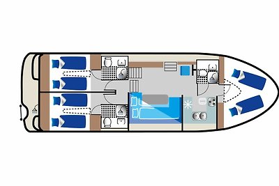 Haines 1190 - führerscheinfreies Hausboot