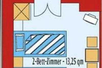 DZ 02. Standard mit Meerblick und Balkon