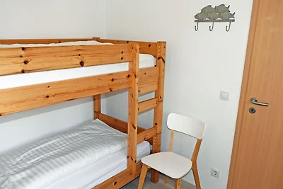 2-Raumferienwohnung m. Terrasse Koje für Vier