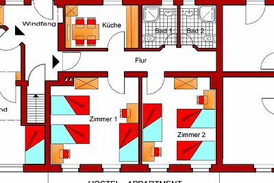 Ferienwohnung - Hostel