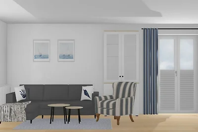 Ferienwohnung 09 Meerglück mit 2 Balkone