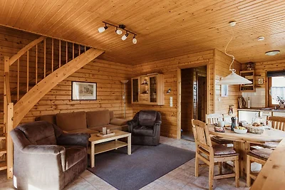 HAS-07 Holzblockhaus, 6 Pers., 65qm