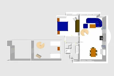 Ferienwohnung mit Balkon 0G 1