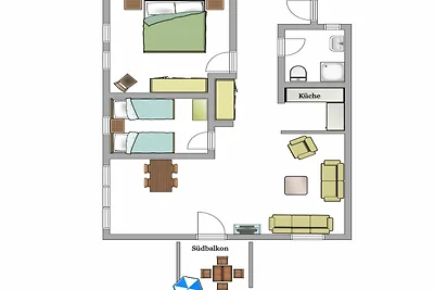 Vakantieappartement Gezinsvakantie Göhren