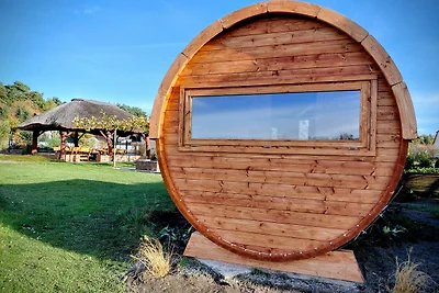 Schlafen im Fass Feldblick