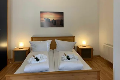 Maisonettenwohnung mit Sauna 200 m zum Meer