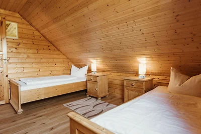 HAS-58 Holzblockhaus, 4 Pers., 65qm, HT