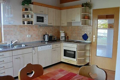 Freundliches Holzhaus mit zwei Schlafzimmern...