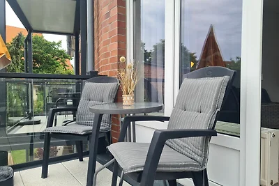 A9: Seeblick 2-Raum-Fewo (34m², max. 3 Pers.)