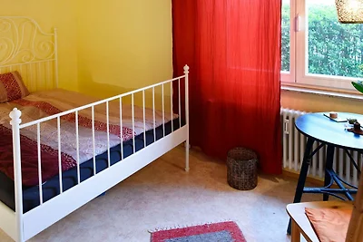 3-Raum-Ferienwohnung Auszeit, Badewanne/WC, 8...