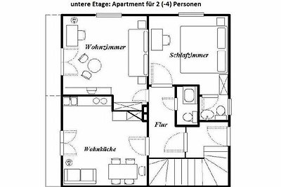 Ferienwohnung für 2 (3-4) Personen 2