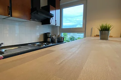 Leescher Bach mit seitlichen Ostseeblick