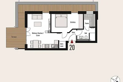 Villen Ensemble Strandwohnung-Baabe Ref.