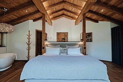 Chalet Alpin mit privatem Whirlpool und Sauna