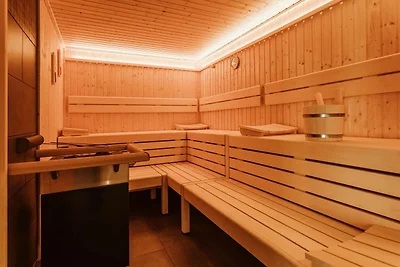 HAS-13 - Helles Holz-Ferienhaus mit Terrasse...