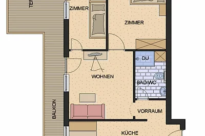 Vakantieappartement Gezinsvakantie Nauders