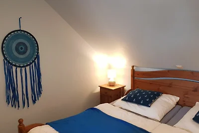 Blaues Strandhaus hinter der Düne - 1. Reihe