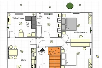 Vakantieappartement Gezinsvakantie Edertal