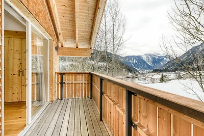 Chalet Schwarze Wand