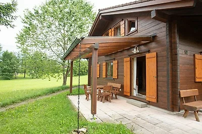 Modernes Holzhaus mit gemütlicher Atmosphäre...