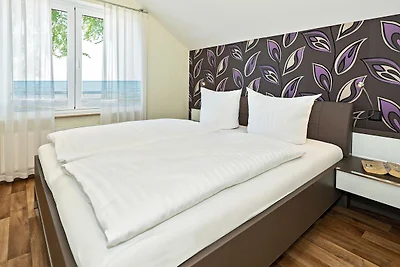 Ferienwohnung 2 mit Meerblick und Südbalkon