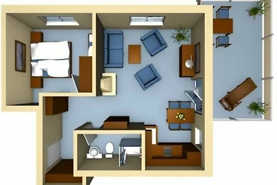 Typ II /Nr. 9 seitl. Meerblick