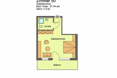 Juniorsuite EG Nr. 50