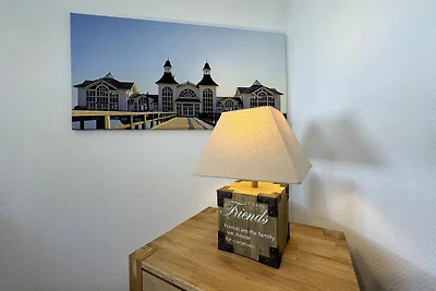 Wohnung 04 mit Kamin, Balkon & Meerblick