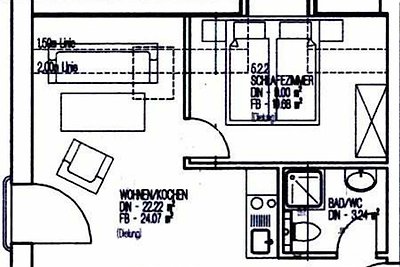 Ferienwohnung Gilge auf Fehmarn Haus 1