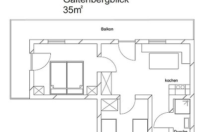 Appartement Galtenblick (1-4 Personen)