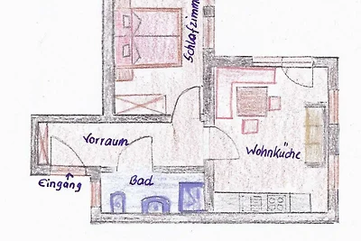 Fewo 2-4 Unterhäuser