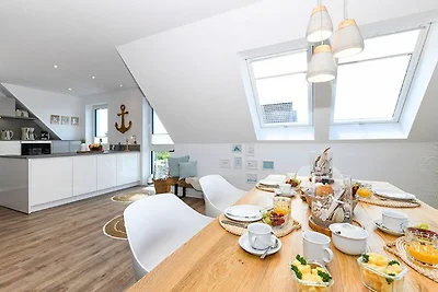 Seeperle Meerleben Ferienwohnung flut