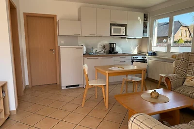 2-Raumferienwohnung m. Terrasse Koje für Vier